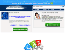 Tablet Screenshot of ideaservicesrl.com